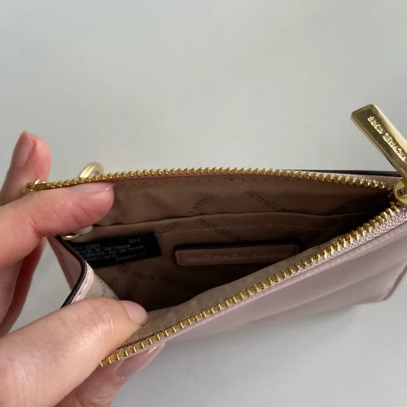 Michael Kors Pink Quilted Wallet - Picture 5 of 5